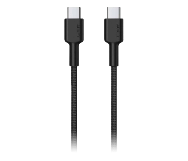 AUKEY CB-CD45 nylonowy USB C - USB C | 0,9m | 3A | 60W PD | 20V - 1220089 - zdjęcie 4